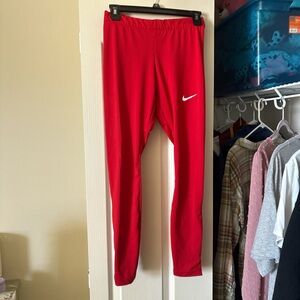 Nike Red Athletic Pants